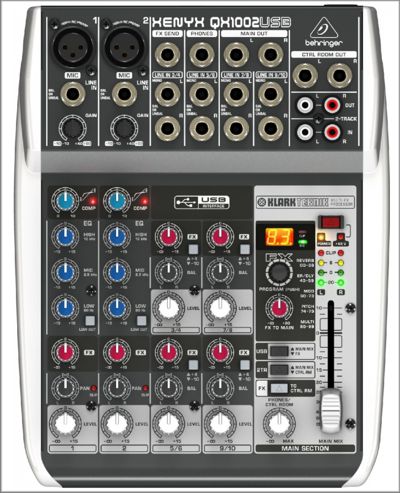Nhled zbo Behringer XENYX QX1002 USB - Mixn pulty