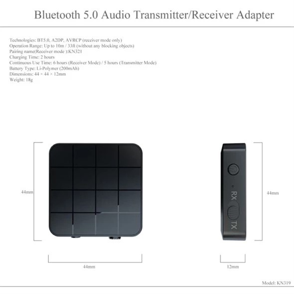 Dal obrzek zbo Bluetooth/AUX vysla/pijma, pijma/vysla - Kabely, konektory...